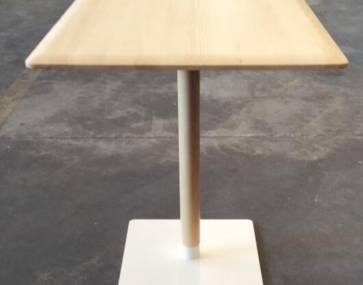 Tavolo bar ferro grigio cenere Spello 70x70 cm
